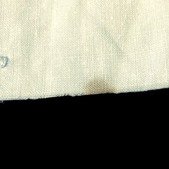 Butterfly White Cotton Cloth Bun Warmer Detailed Stitching - Picture 7 of 8